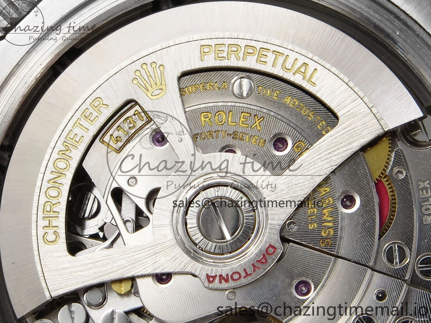 SH4131 QF on Black Edition Strap 126500 SS Daytona Bracelet 1:1 Best V5 Dial 0302